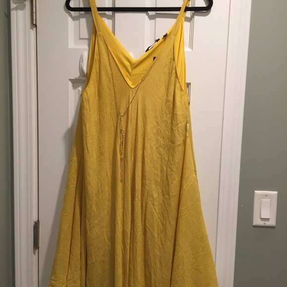 mlle gabrielle yellow dress